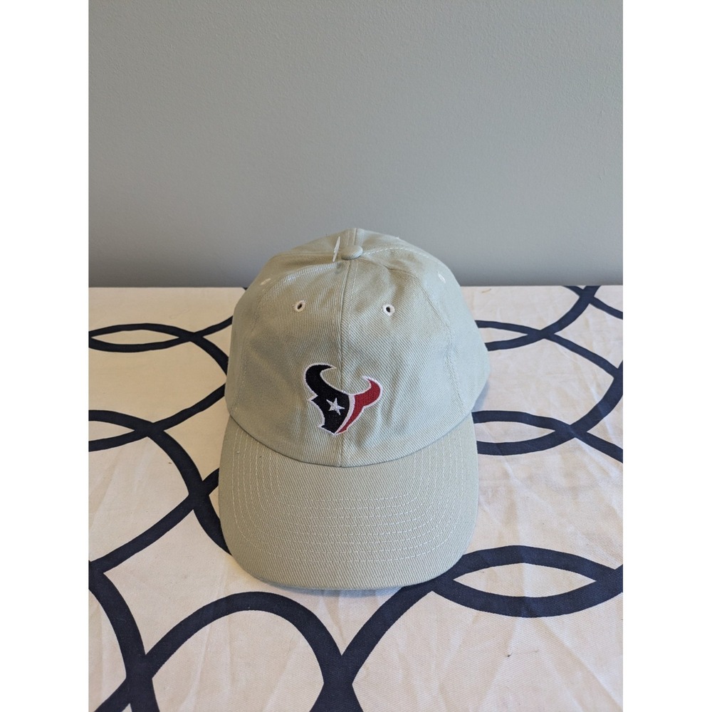 NFL Houston Texans Football Adjustable Strapback Cap Baseball Hat Khaki Beige